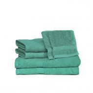 Espalma Deluxe Basics 6-Piece Solid Luxury Towel Set