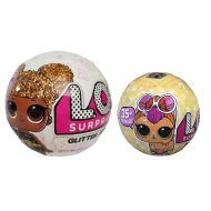MGA Entertainment LOL Surprise Series 2 Glitter & Series 3 Pets COMBO of 2 Mystery Packs