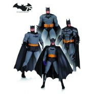 DC Comics Batman 75th Anniversary Action Figure, 4-Pack, Set 1