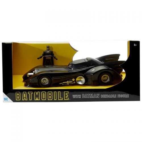  DC 1989 Batmobile w Michael Keaton Batman 3 Bendable