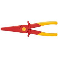 Knipex Tools KNIPEX Tools 98 62 02 Flat Nose Plastic Pliers 1000V Insulated, RedYellow