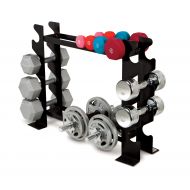 Marcy Fitness Marcy Multiple Dumbell Rack Metal Home Workout Gym Dumbbell Weight Rack | DBR56
