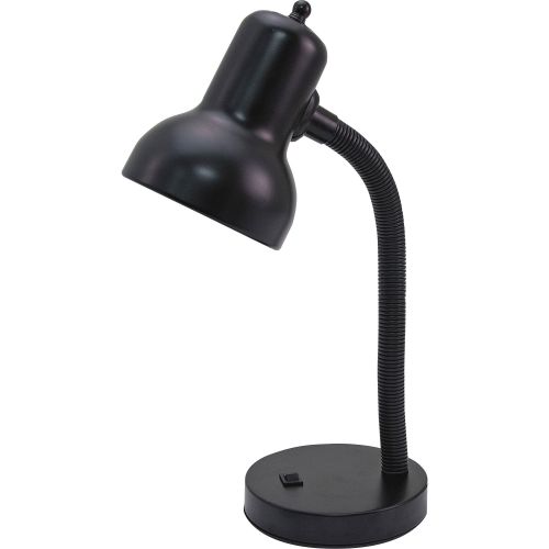  Ledu, LEDL9091, Gooseneck Metal Shade Desk Lamp, 1 Each, Black