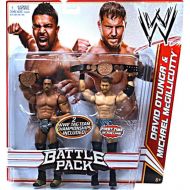 Mattel Toys David Otunga & Michael McGillicutty Action Figure 2-Pack 2 WWE Tag Team Championships