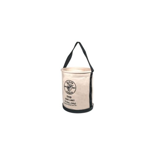  Klein Tools BUCKET #6 CANVAS WIDE-OPENING STRAIGHT-WALL 12D X 15H