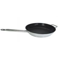 Update International (SFC-14) 14 Induction Ready Excalibur-Coated SS Fry Pan wHelper Handle