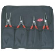 Knipex Tools Knipex Retaining Ring Pliers Set, Forged Chrome Vandium Steel, 00 19 57