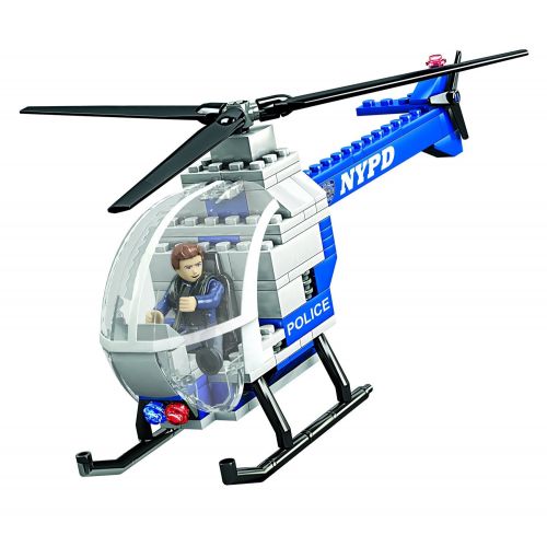 메가블럭 Mega Bloks American Builders Police Chopper Set #97845 [NYPD]