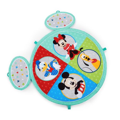 브라이트스타트 Bright Starts Disney Baby Mickey Mouse Easy-Store Activity Gym and Play Mat