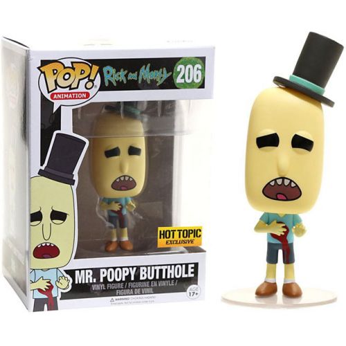 펀코 Funko Rick & Morty POP! Animation Mr. Poopy Butthole Vinyl Figure [Gunshot Wound]
