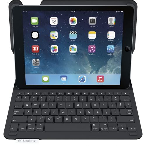 로지텍 Logitech Type+ Protective Wireless Keyboard Folio Cover Case iPad 5th Generation 9.7 2016, A1822, A1823