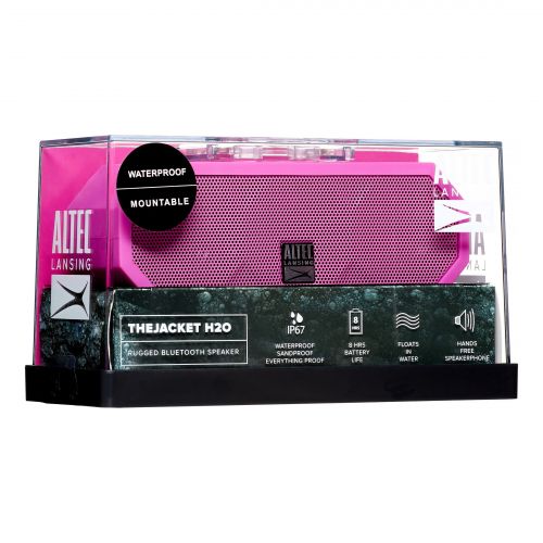  Altec Lancing Altec Lansing IMW457- PP Jacket H2O Bluetooth Wireless Speaker,?Pink