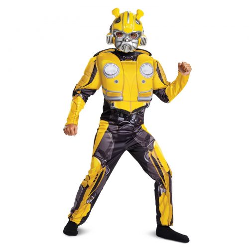 트랜스포머 Transformers Bumblebee Movie Bumblebee Classic Muscle Child Halloween Costume
