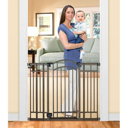 썸머인펀트 Summer Infant Home Safe Extra Tall Walk Through Decorative Baby Gate, 28-48