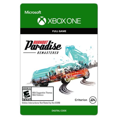 ONLINE Burnout Paradise Remastered, Electronic Arts, Xbox One, [Digital Download]
