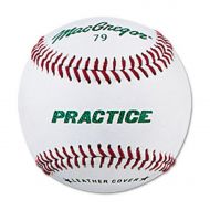 MacGregor No. 79 Leather Practice Baseballs - 1 Dozen