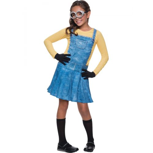 제네릭 Generic Minion Female Child Halloween Costume