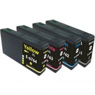 Universal Brand Remanufactured Multipack for Epson 676XL, 4-Pack