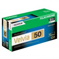 Fujifilm Fuji Fujichrome Velvia RVP 120mm 50 Color Slide Film ISO 50, 5 Rolls 16329185