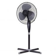 Lakewood 16 Three-Speed Oscillating Pedestal Fan, Three Speed, Metal/Plastic, Black
