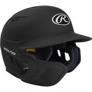 Rawlings Mach EXT Batting Helmet-Black-JR-LH