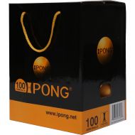 IPONG iPong Table Tennis Training Ball Set, Orange, 100ct