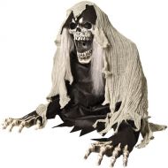 Morris Costumes 2 Tall Wretched Reaper Animated Fogger