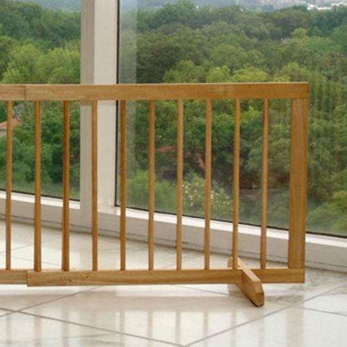  Cardinal Gates Extension for Step Over Free Standing Gate, Walnut, 22 x 20
