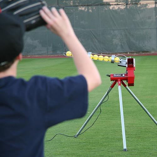  Heater Sports Baseball Pitching Machine with BONUS Ball Feeder