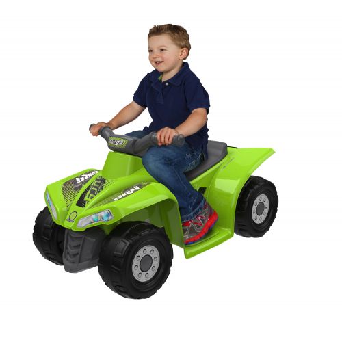 다이나크래프트 Surge Quad Boys 6-Volt Battery-Powered Ride-On, Green