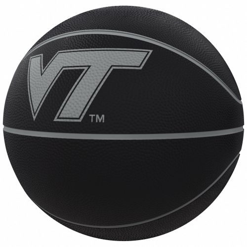  Logo Chairs Virginia Tech Hokies Blackout Full-Size Composite Basketball