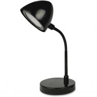 Lorell, LLR99776, Black Shade LED Desk Lamp, 1 Each, Black
