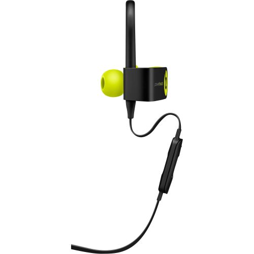 애플 Refurbished Apple Beats Powerbeats3 Wireless Shock Yellow In Ear Headphones MNN02LLA