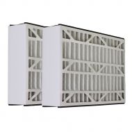 Tier1 Replacement for Skuttle 20x25x5 Merv 8 AC Furnace Air Filter 2 Pack