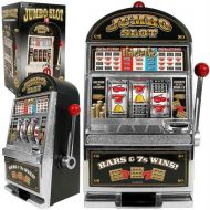 Trademark Global Jumbo Slot Machine Bank Replication