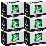 ILFORD 6 Rolls Ilford HP5 Plus 135-36 B&W 400 36 Exposure Black and White Film HP5-36