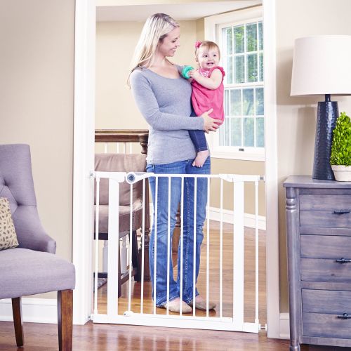  North States Essential Walk-Thru Baby Gate, 29.8-43.6 with Extensions