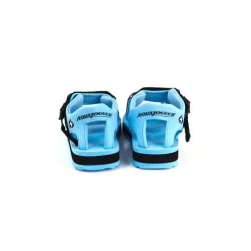  AquaJogger ExerSandals Pool Shoes in Blue/Black, Size Large