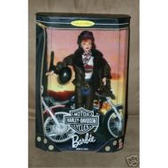 1998 Barbie Collector Edition : Harley Davidson Motor Cycles Red Head Barbie second in a series