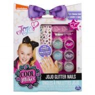 Cool Maker JoJo Siwa Glitter Nails - Glitter Manicure Kit with Custom Decals