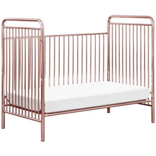  Babyletto Jubilee 3 in 1 Convertible Crib in Pink Chrome