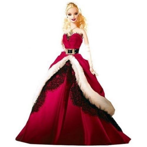 바비 2007 Holiday Barbie Doll