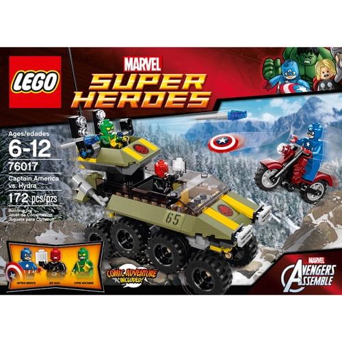  LEGO Super Heroes Captain America vs. Hydra Play Set