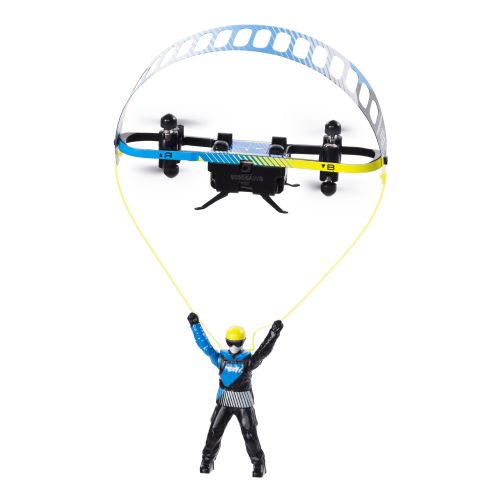 에어혹스 Air Hogs 2-in-1 Extreme Air Board, Transforms from RC Stunt Board to Paraglider, For Ages 8 and Up