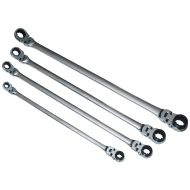 Mountain 4 Piece SAE Flexible Reversible Ratcheting Wrench