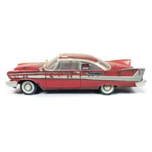  1958 Plymouth Fury Christine Dirty  Rusted Version 118 Diecast Model Car by Autoworld