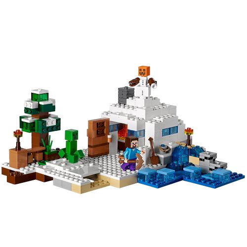  LEGO Minecraft The Snow Hideout 21120