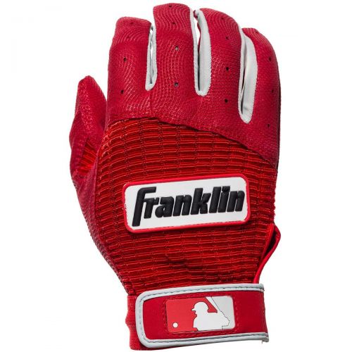  Franklin Youth Pro Classic MLB Batting Gloves - RedRed