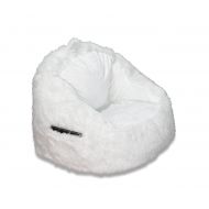 Ace Bayou Structured Tablet Fur Bean Bag Chair, Available in Multiple Colors