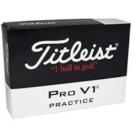 Titleist Pro V1 Golf Balls, Practice Quality, 12 Pack